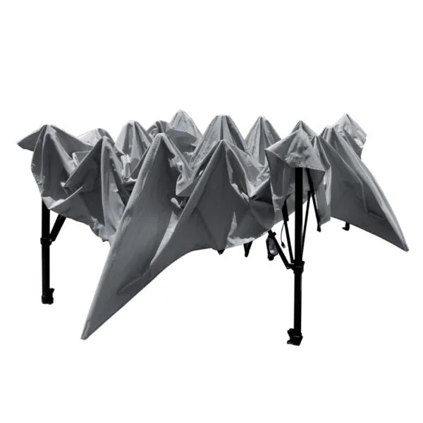 Camouflage - Hexagonal Outdoor Umbrella with LED Lights