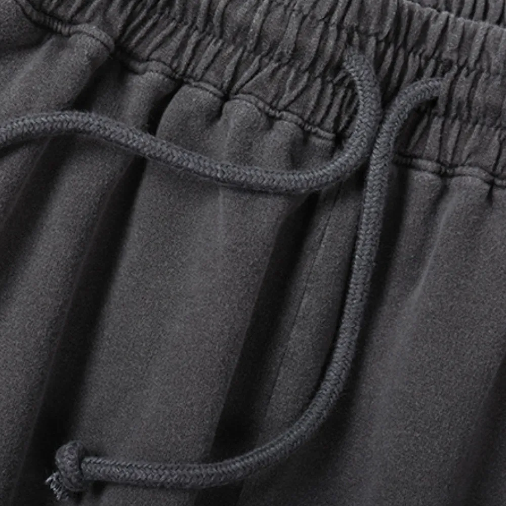 Casual Solid Color Embroidered Shorts