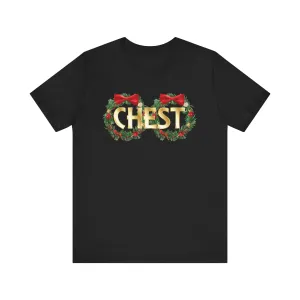 Chest | Deluxe Black Unisex Tee