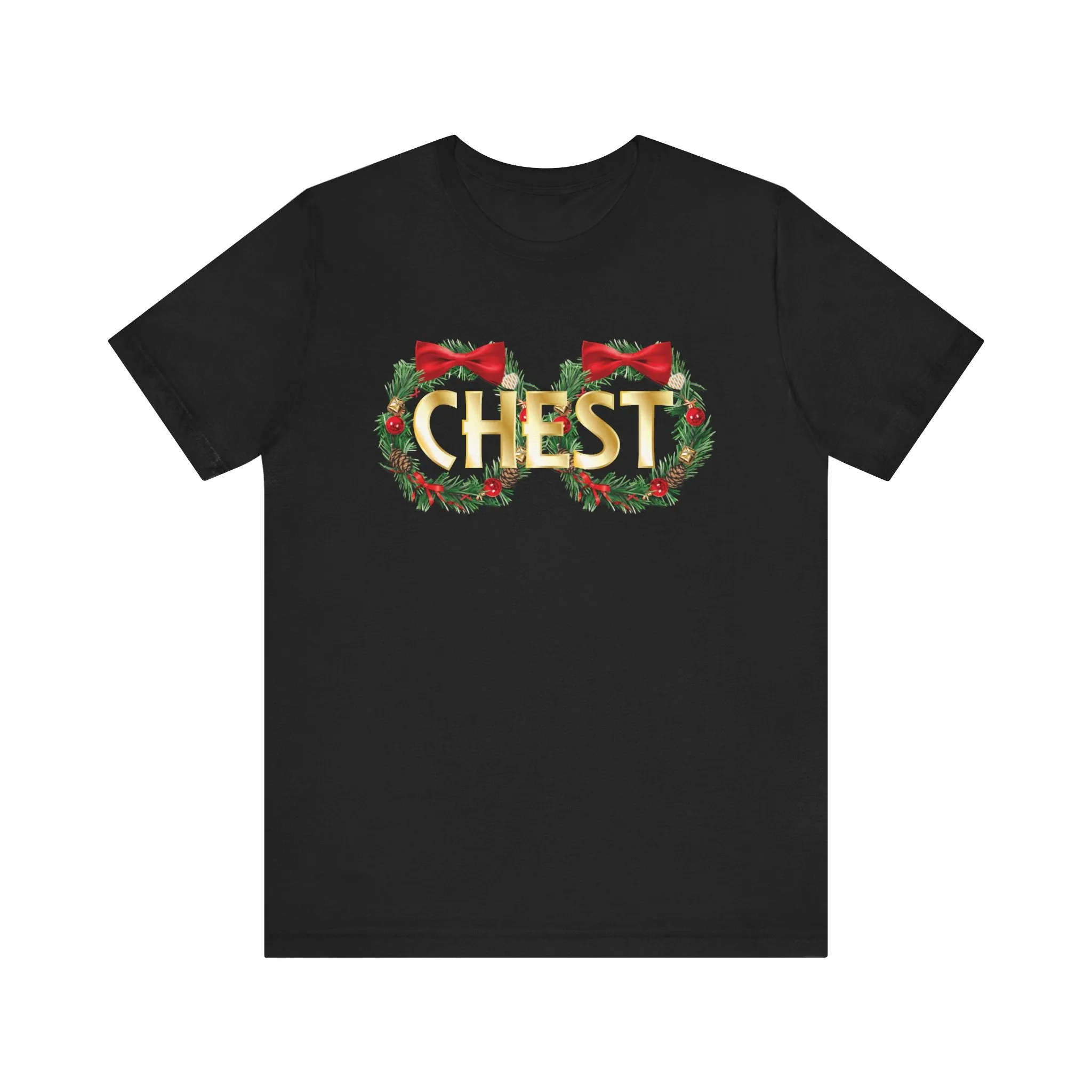 Chest | Deluxe Black Unisex Tee