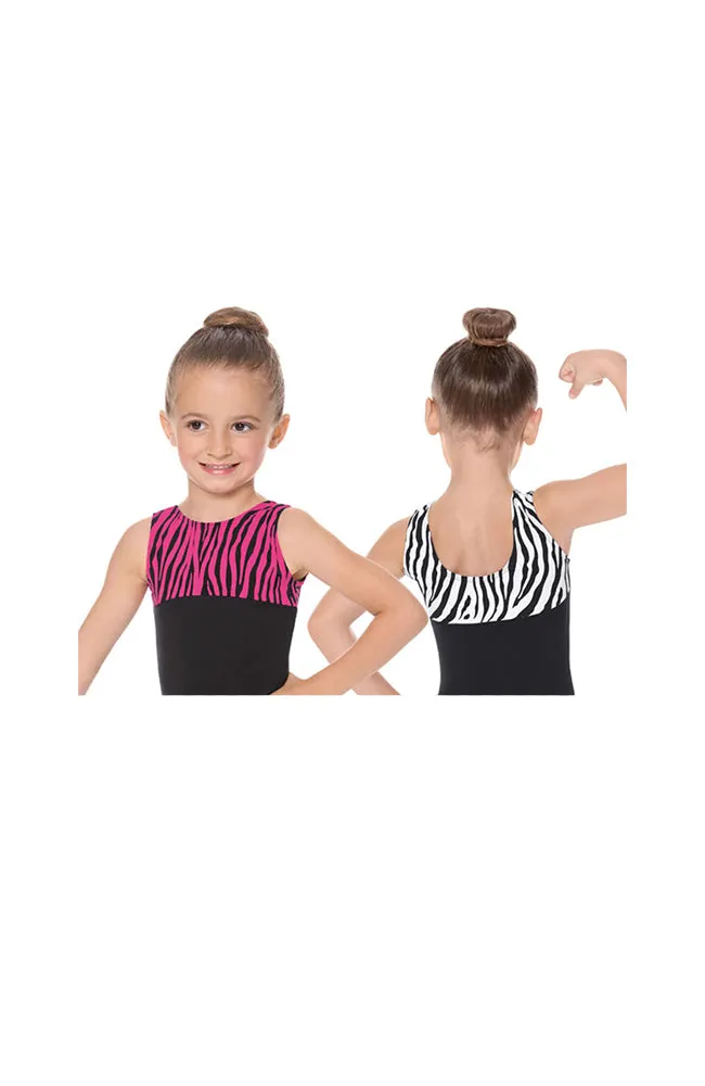 Child Zebra Biketard