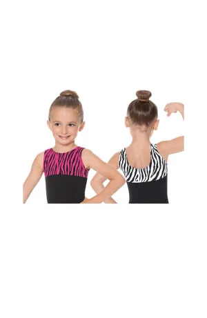 Child Zebra Biketard