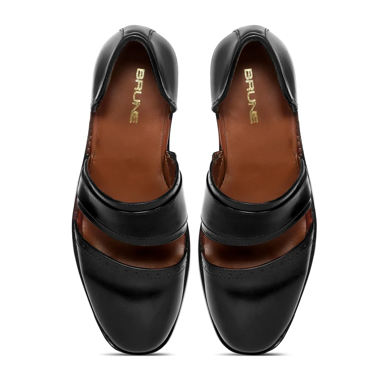 Classic Black Peshawari Sandals