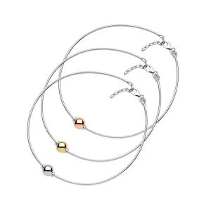 Classic Single Ball Cape Cod Anklet