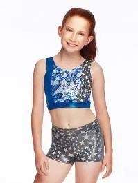 CLEARANCE High Bra Crop - Gymnastics