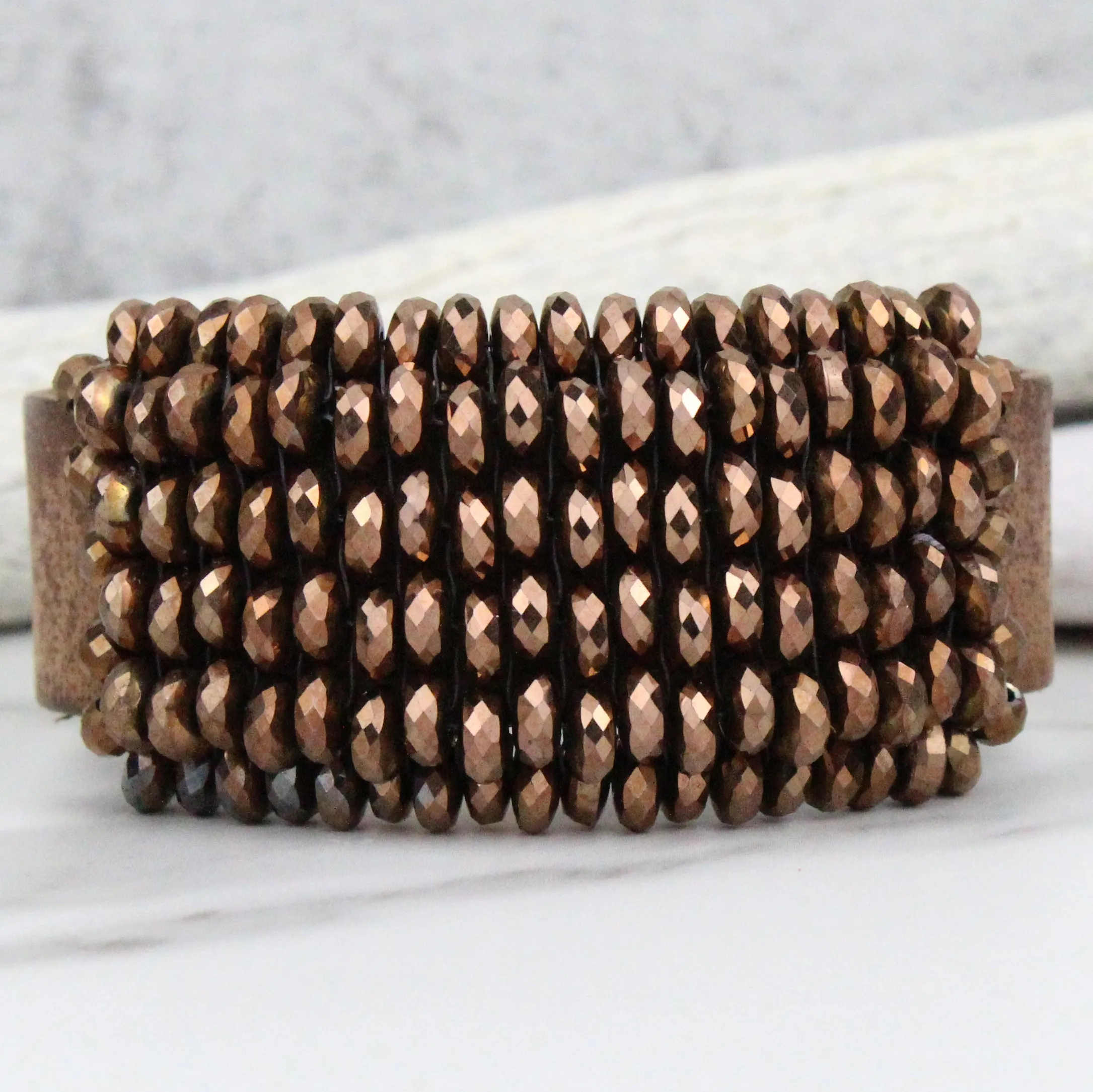Copper Hematite Bracelet