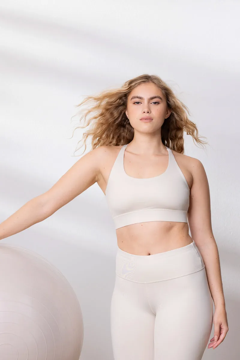 Criss-Cross Bra Moonbeam