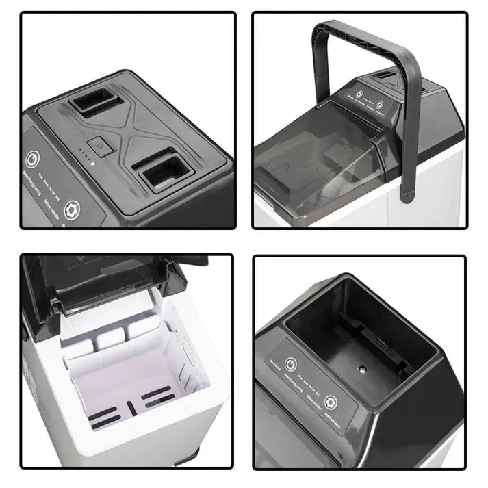 Crony Portable Ice Maker 1.5L Capacity with Handle