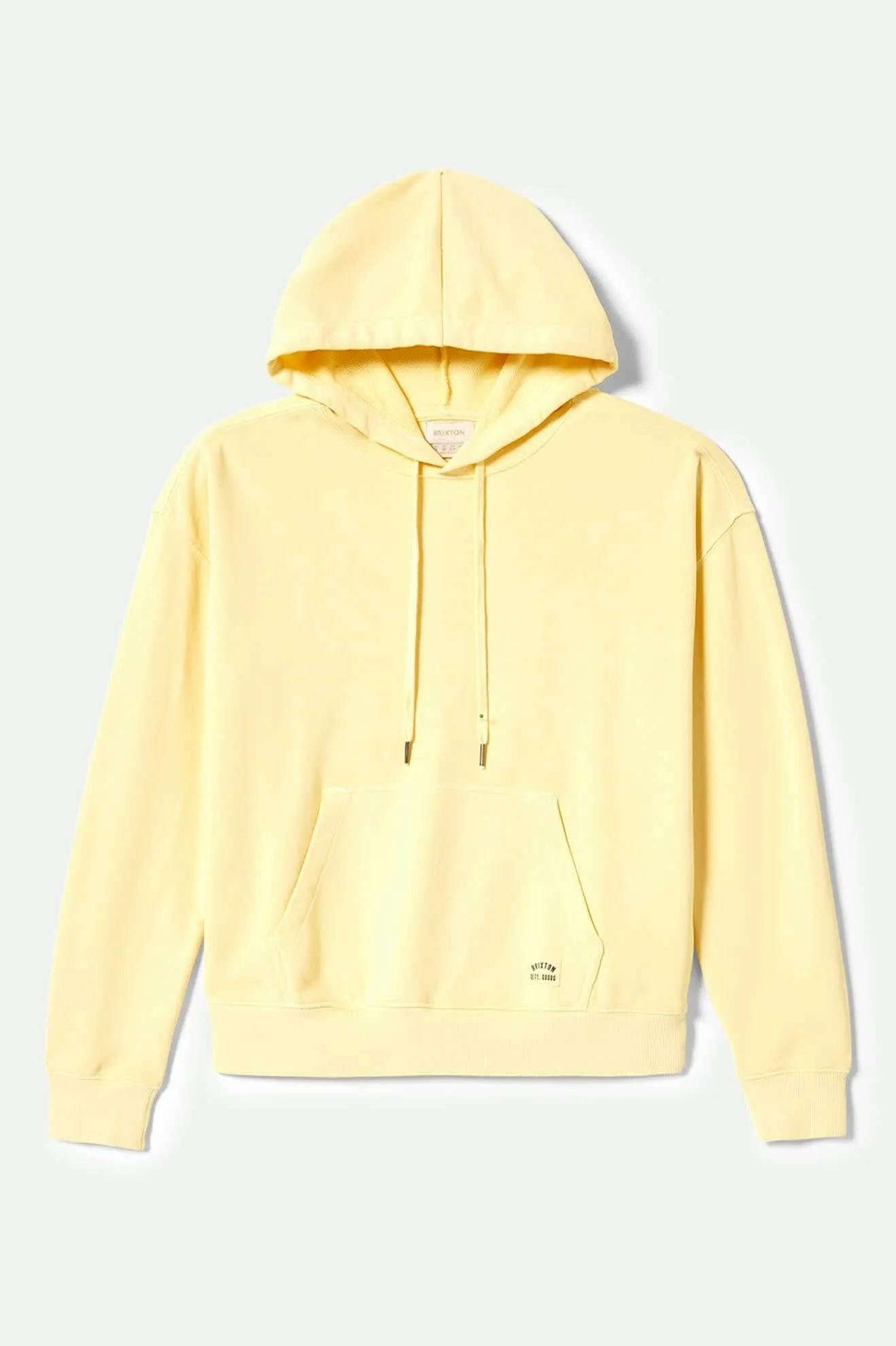 Cross Loop French Terry Hoodie - Panna Cotta
