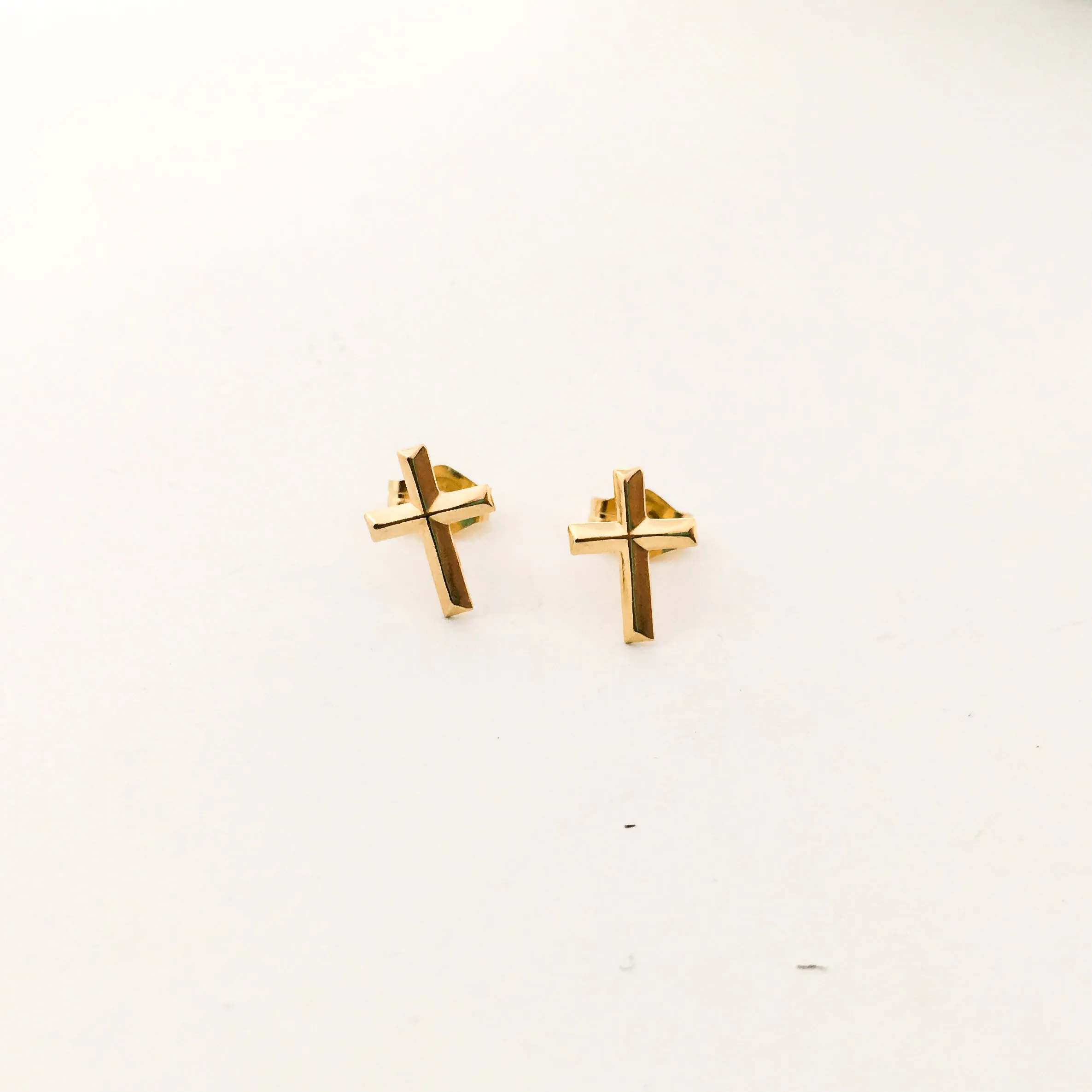 Cross Stud Earrings