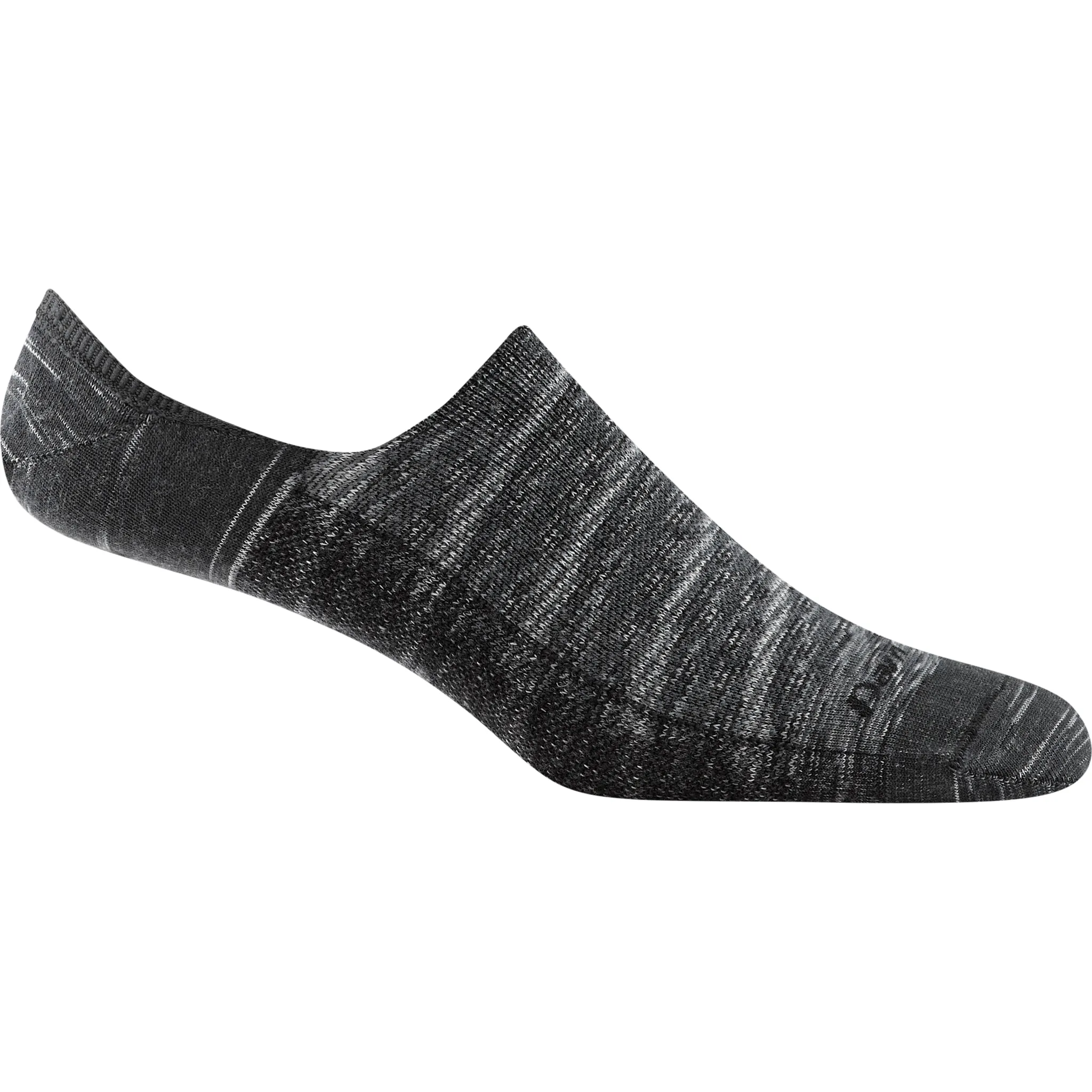 Darn Tough Mens Solid No Show Hidden Lightweight Lifestyle Socks - Clearance