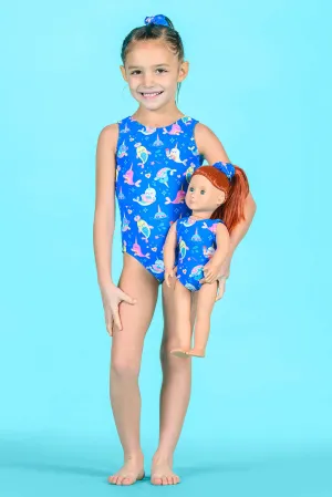 Destira Make a Splash Doll Size Leotard