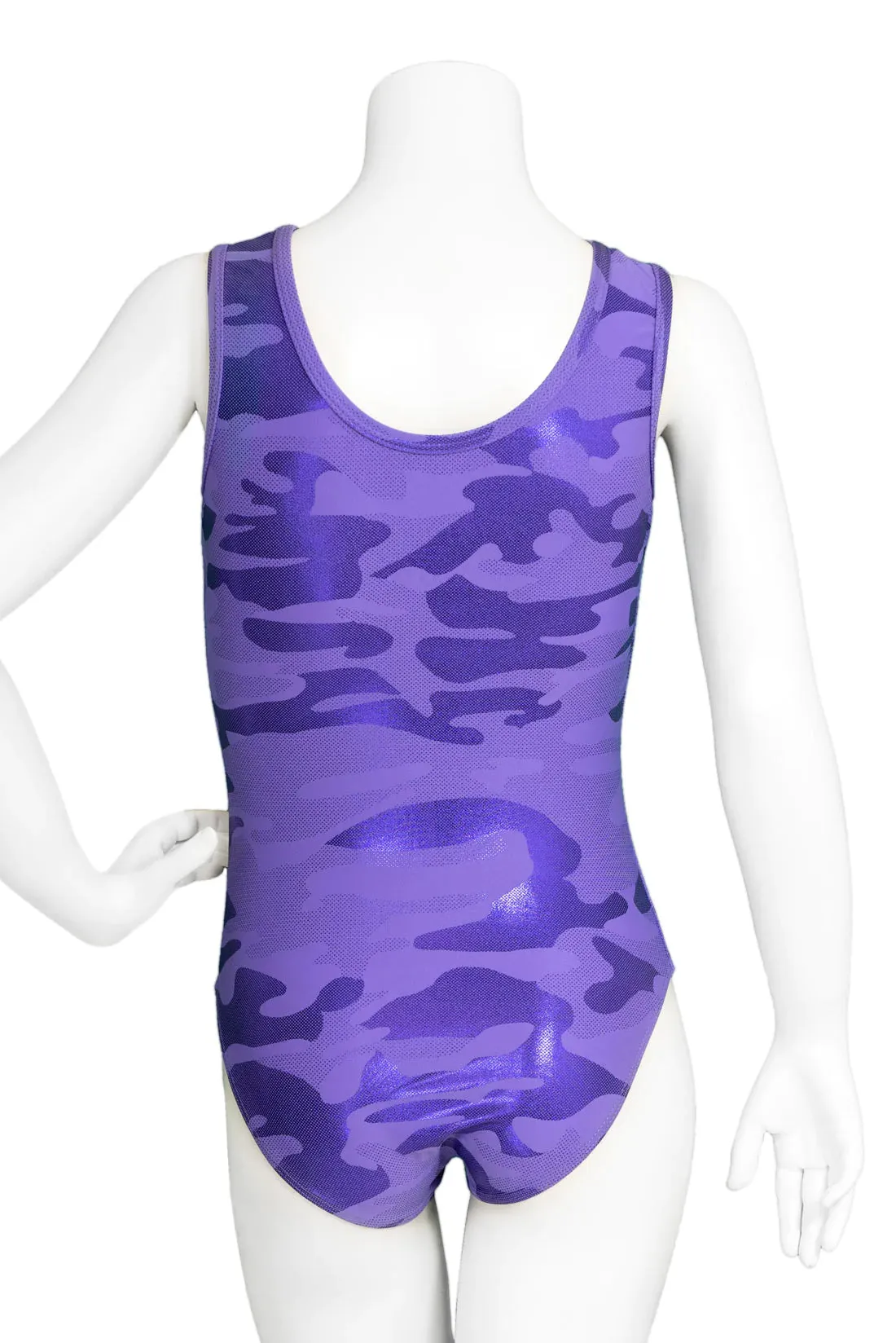 Destira Ultraviolet Camo Leotard