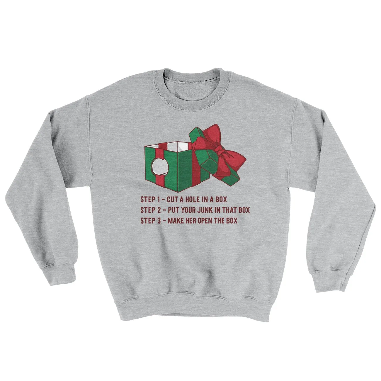 Dick In A Box Ugly Sweater