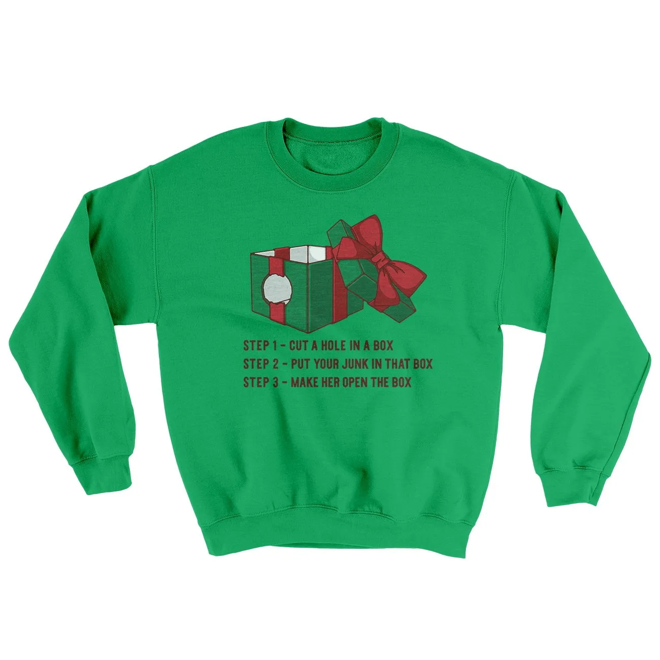 Dick In A Box Ugly Sweater