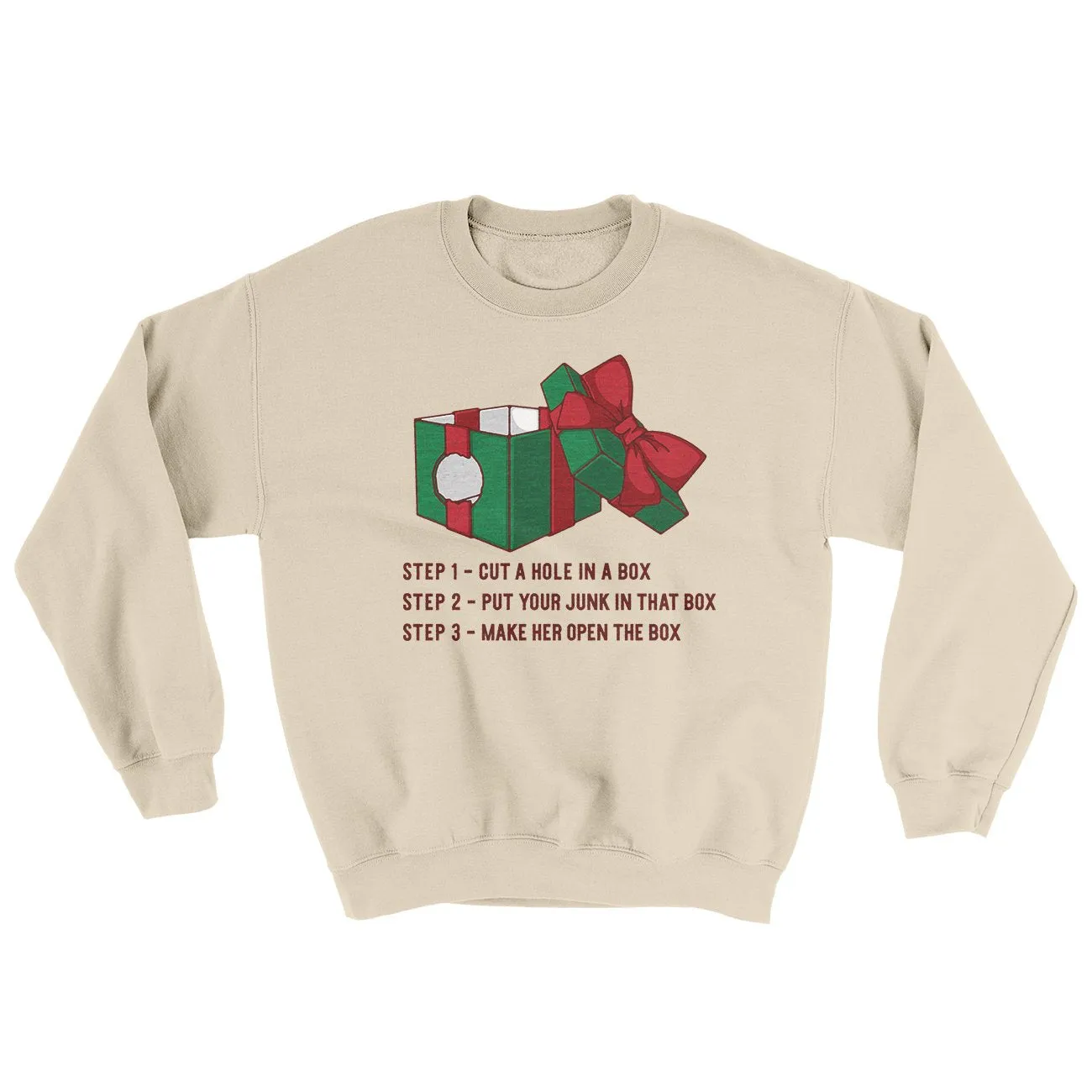 Dick In A Box Ugly Sweater