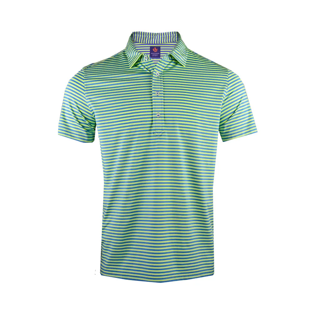 Donald Ross Mens Sport Fit Owen Polo - COASTAL/ALOE