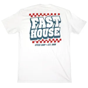 Drive-In Tee - Red/White/Blue