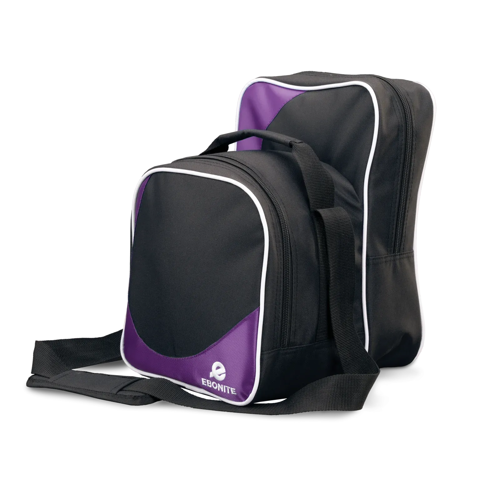Ebonite Compact Shoulder Bag - Purple