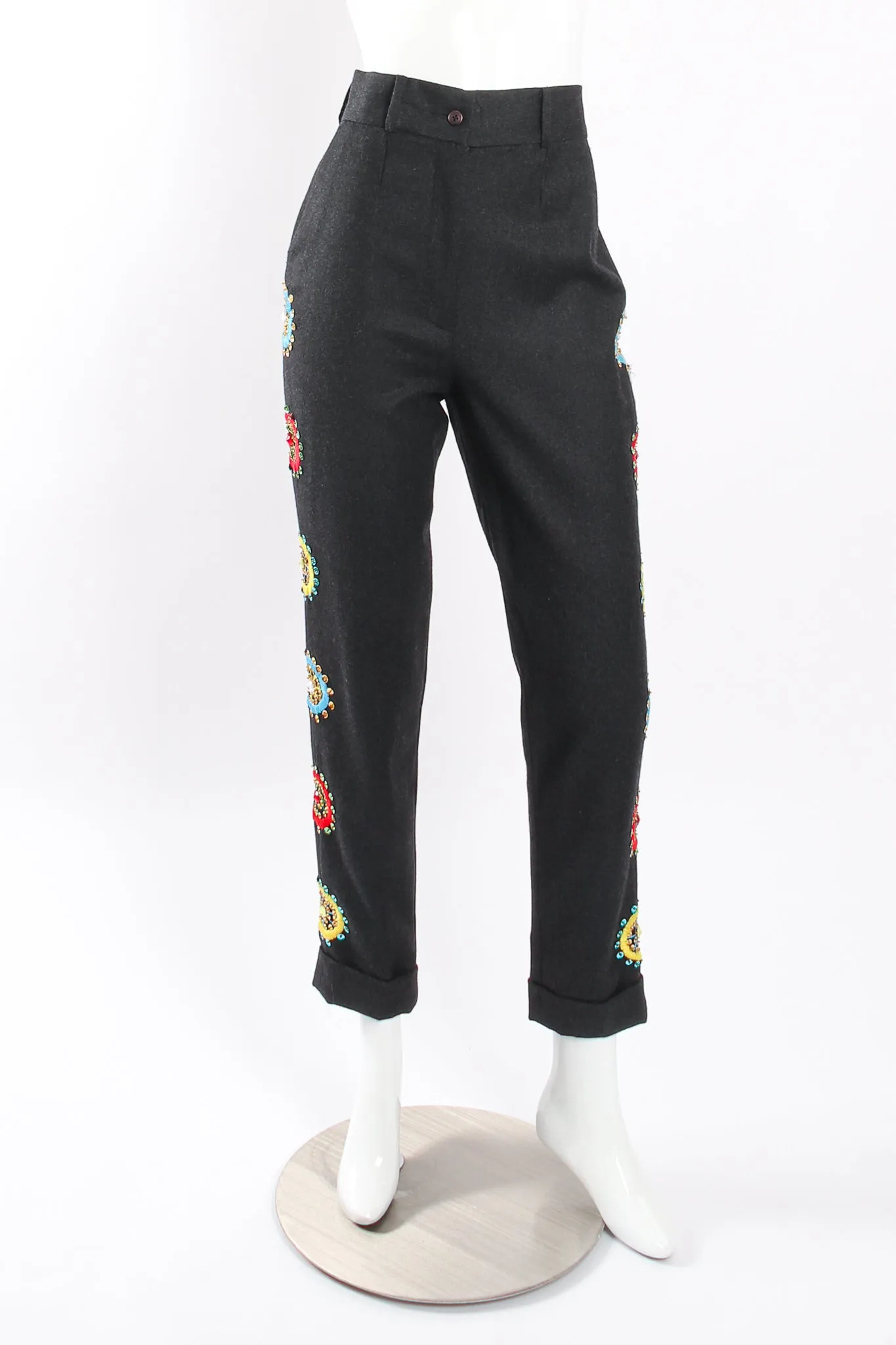 Embroidered Beaded Jacket & Pant Set