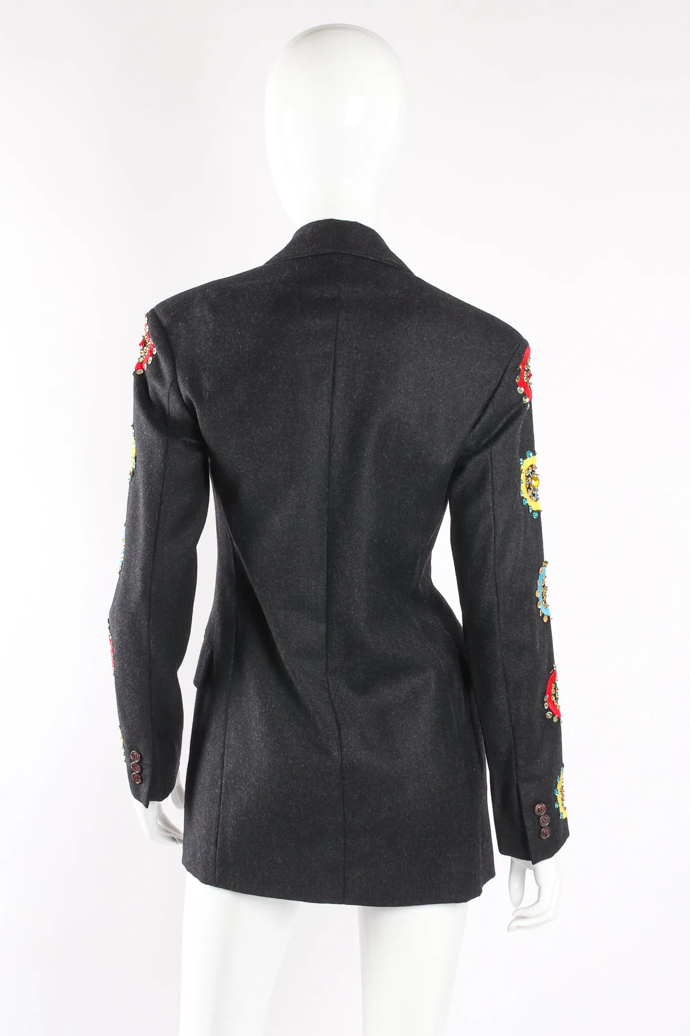 Embroidered Beaded Jacket & Pant Set