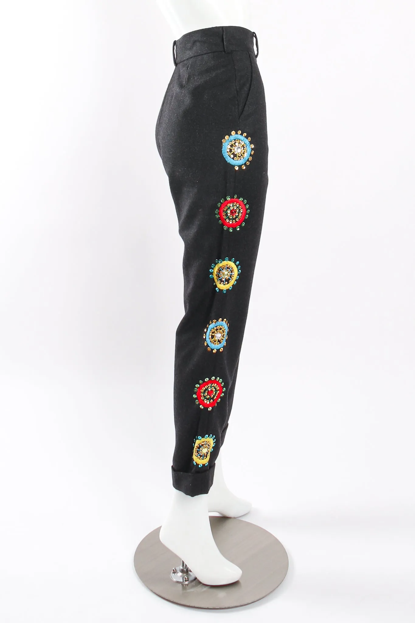 Embroidered Beaded Jacket & Pant Set