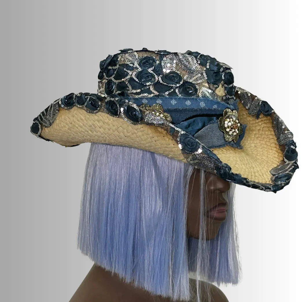 Embroidered Denim Cowboy - Shiloh