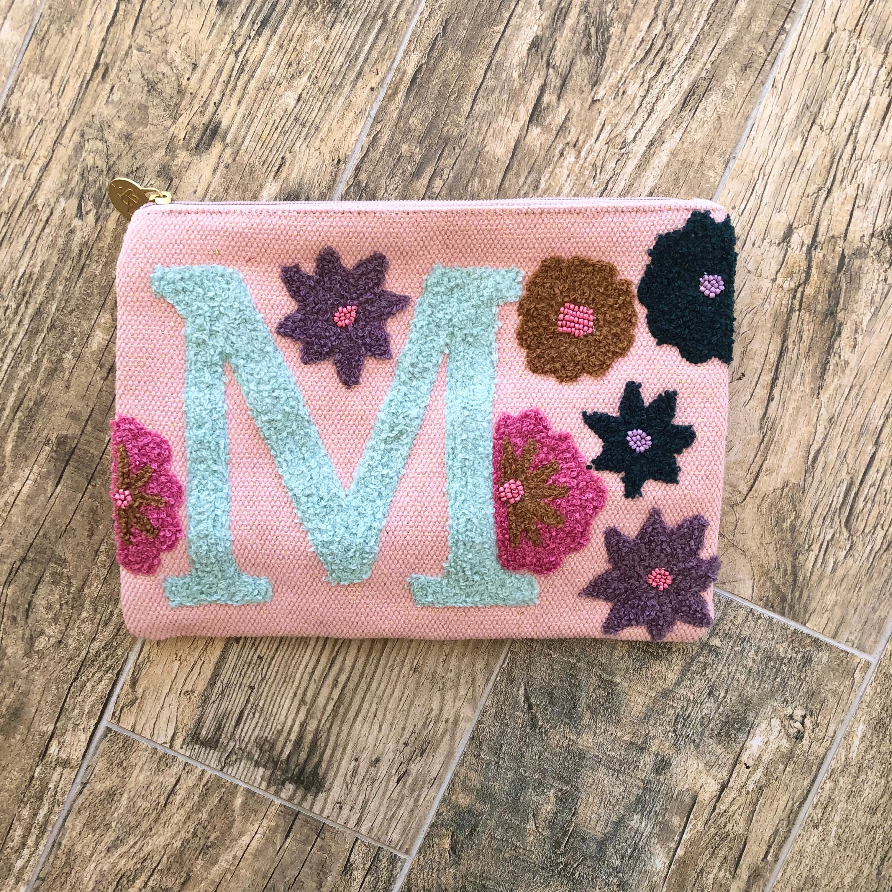Embroidered Initial Crossbody FINAL SALE