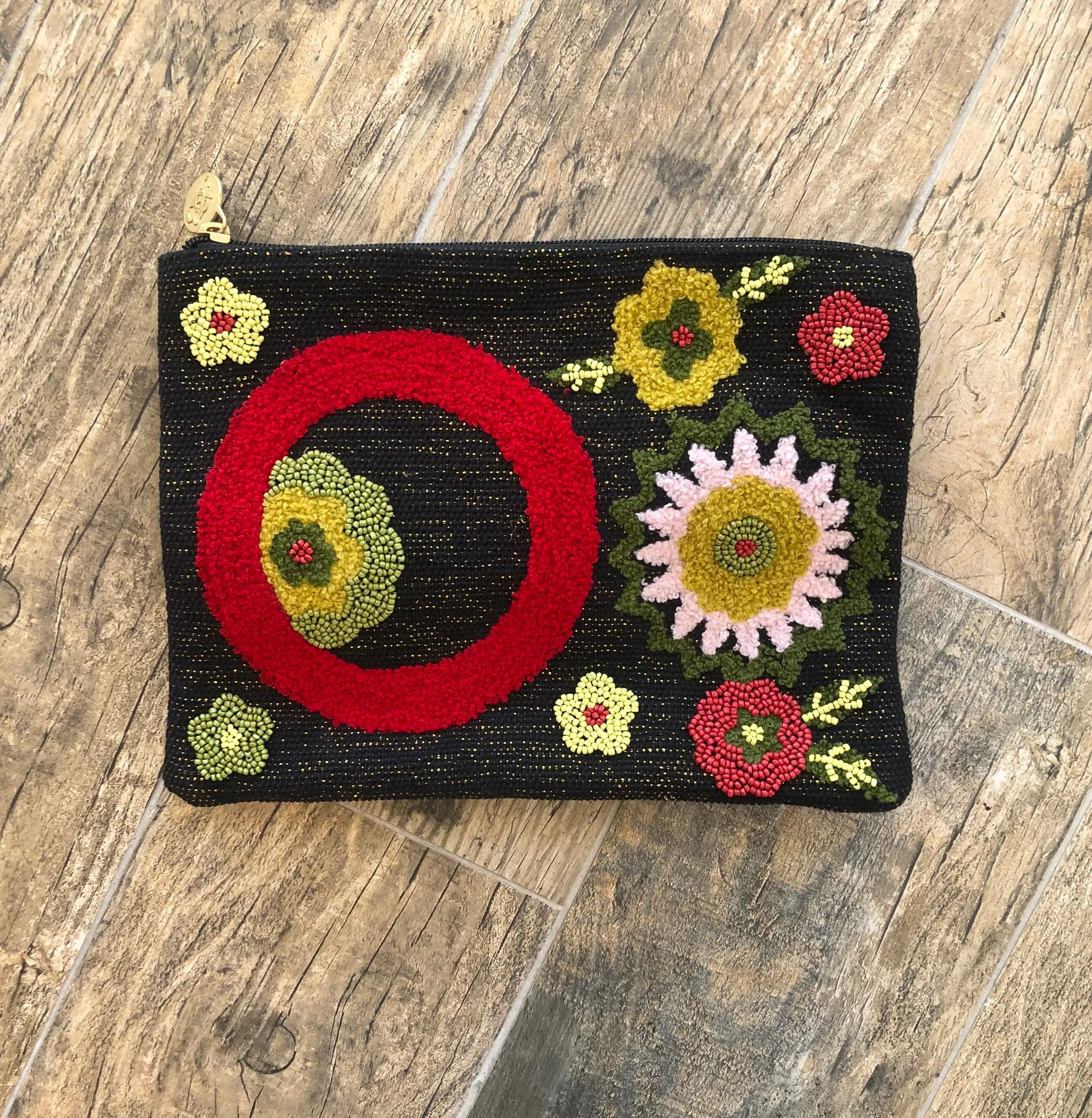 Embroidered Initial Crossbody FINAL SALE
