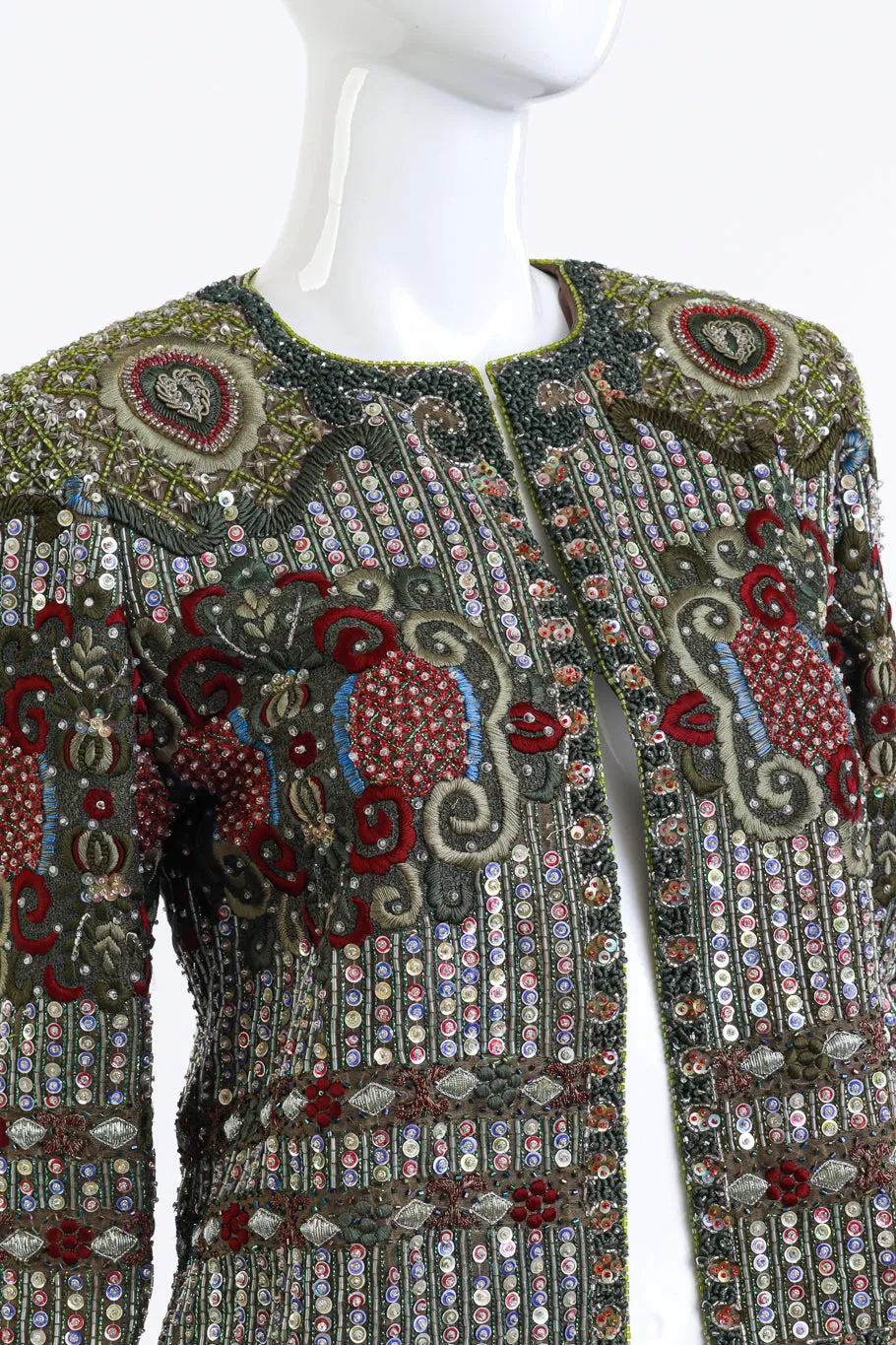 Embroidered Sequin & Bead Jacket