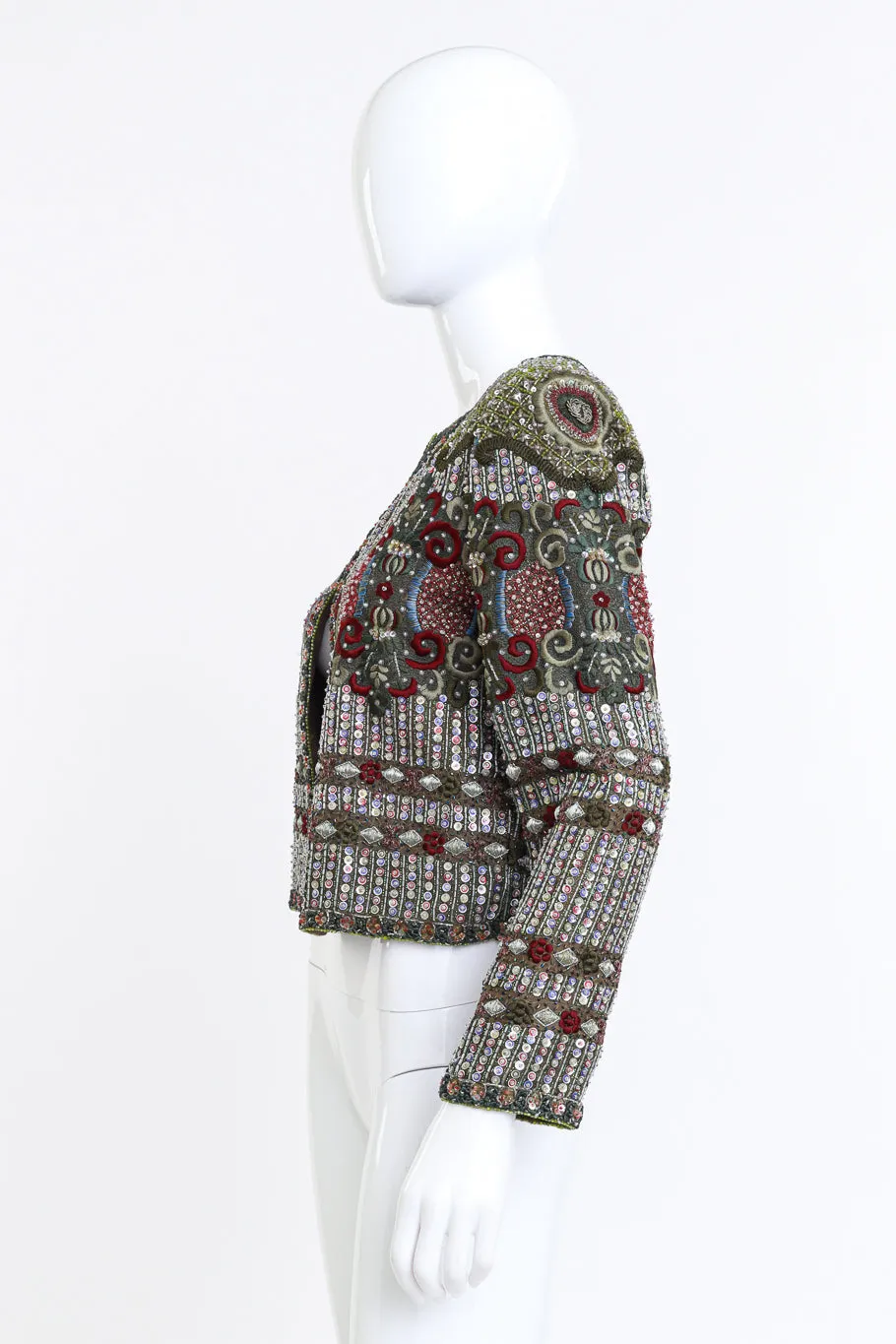 Embroidered Sequin & Bead Jacket