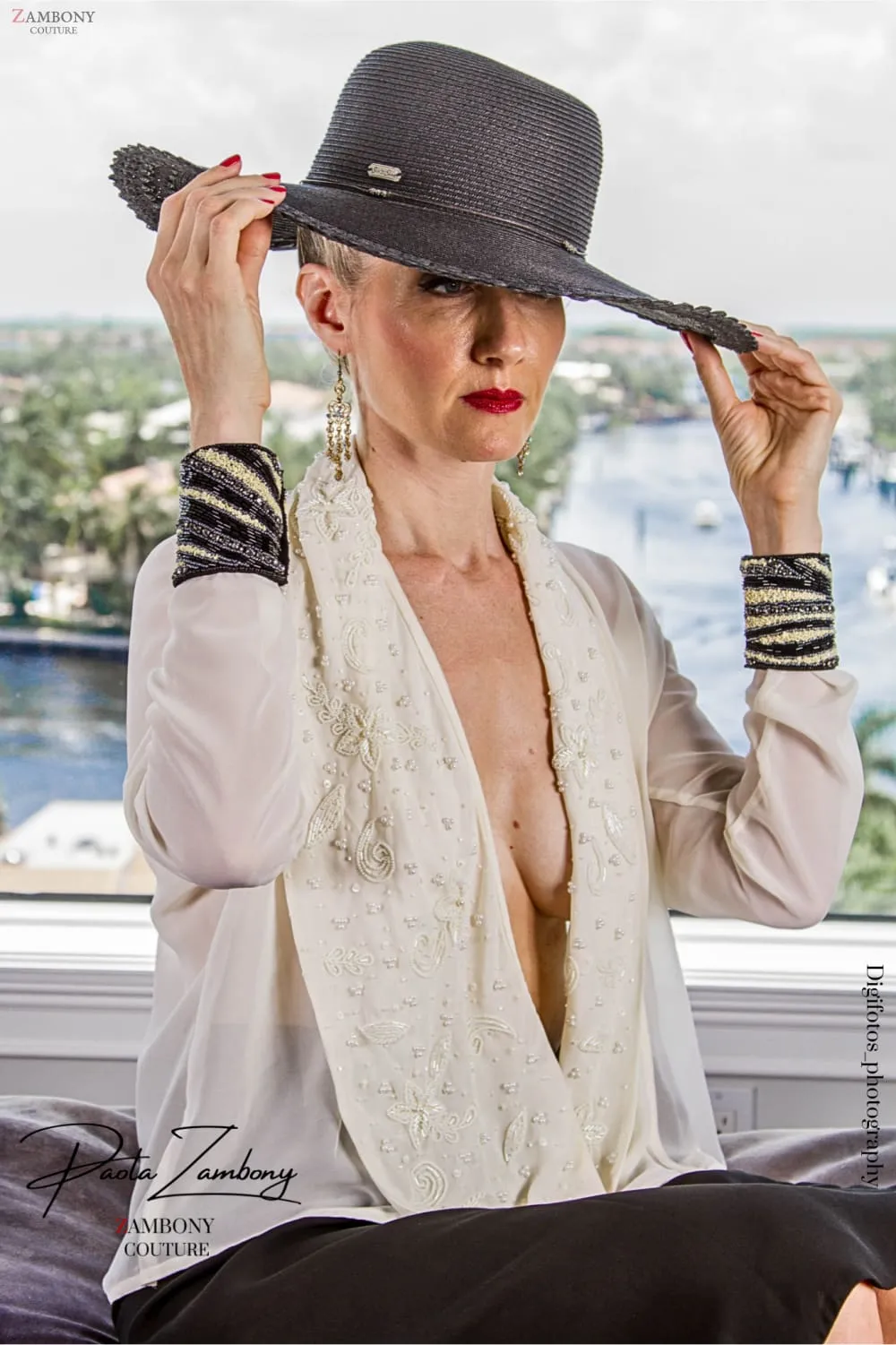 Emma Hand-Beaded Shirt