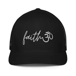 Faith Om - Embroidered Trucker Hat