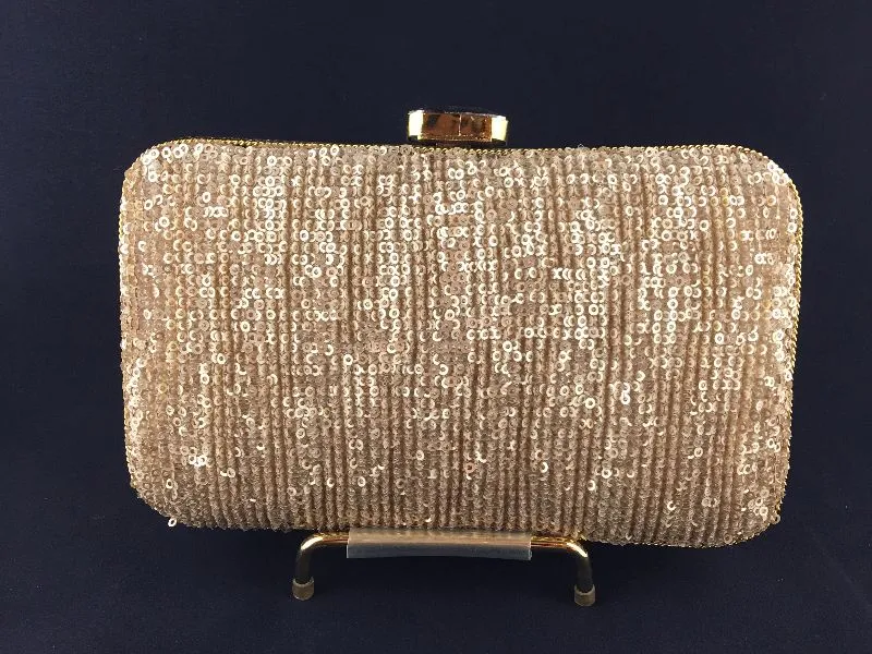 Fancy Sequence and beaded clutch