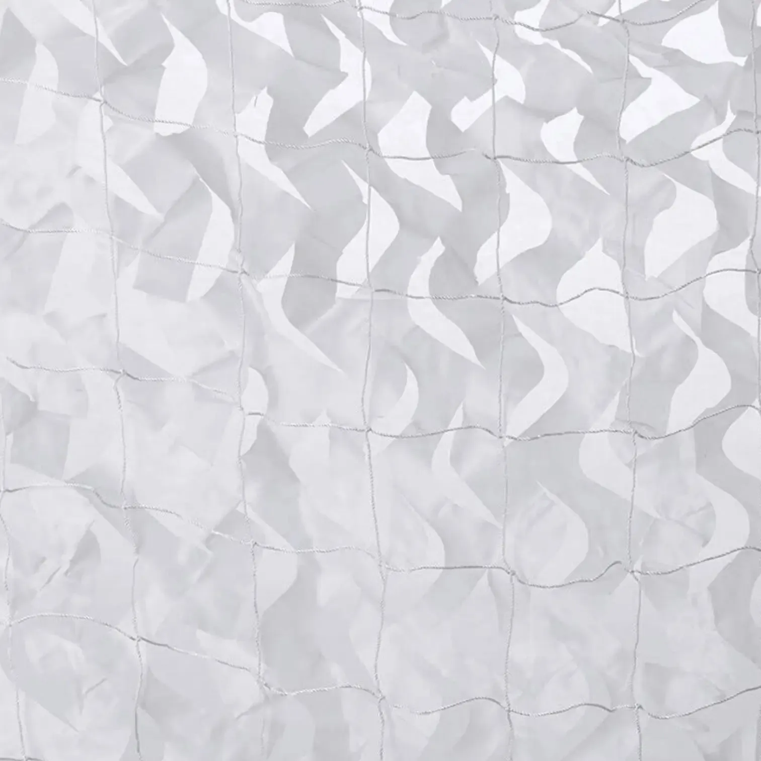 Filet de camouflage blanc