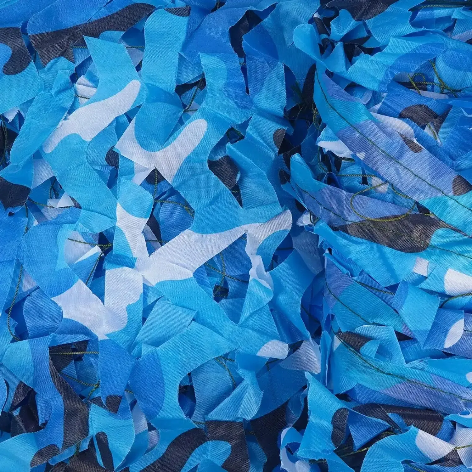 Filet de camouflage bleu