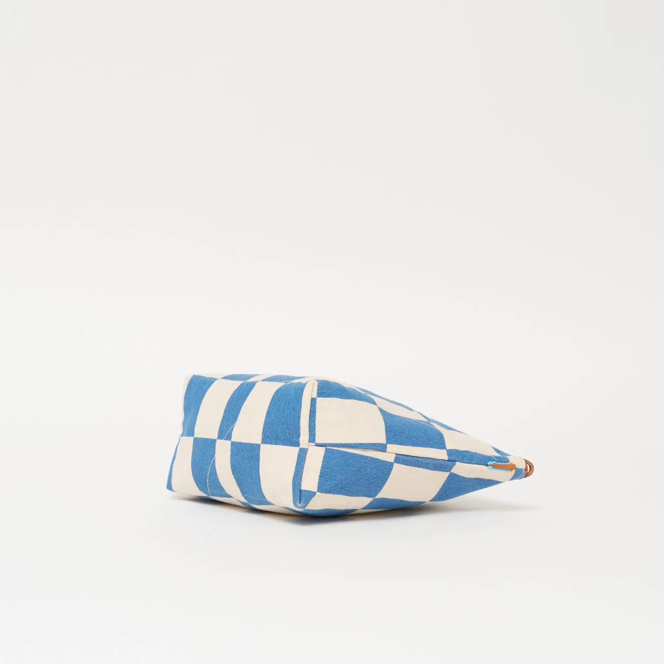 FINAL SALE: XLarge Convertible Pouch - Chambray Checker
