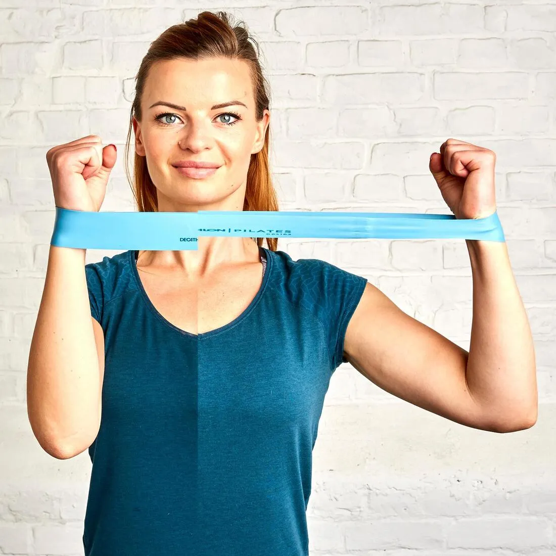 Fitness Resistance Bands Three-Pack 5-6-7 kg - Grey/Burgundy/Black