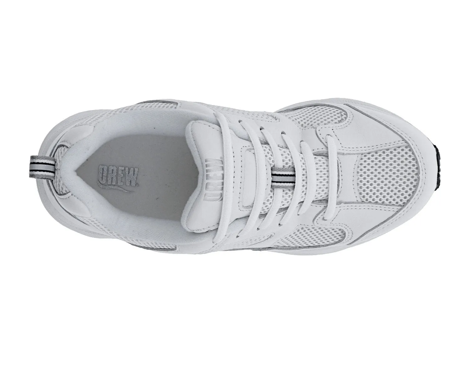 FLASH II White Leather/White Mesh