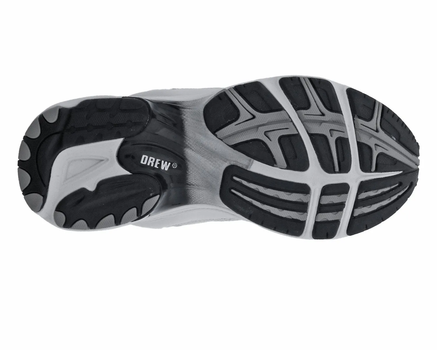 FLASH II White Leather/White Mesh