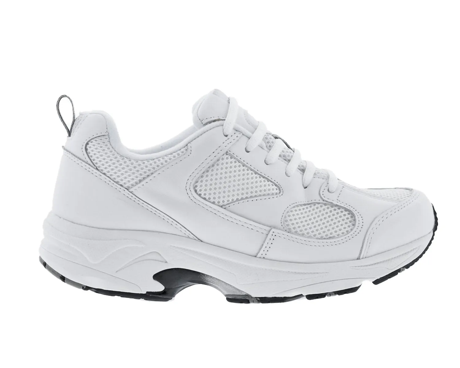 FLASH II White Leather/White Mesh