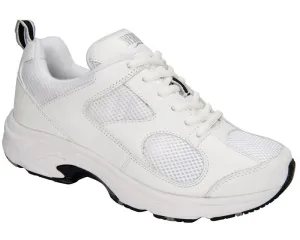 FLASH II White Leather/White Mesh