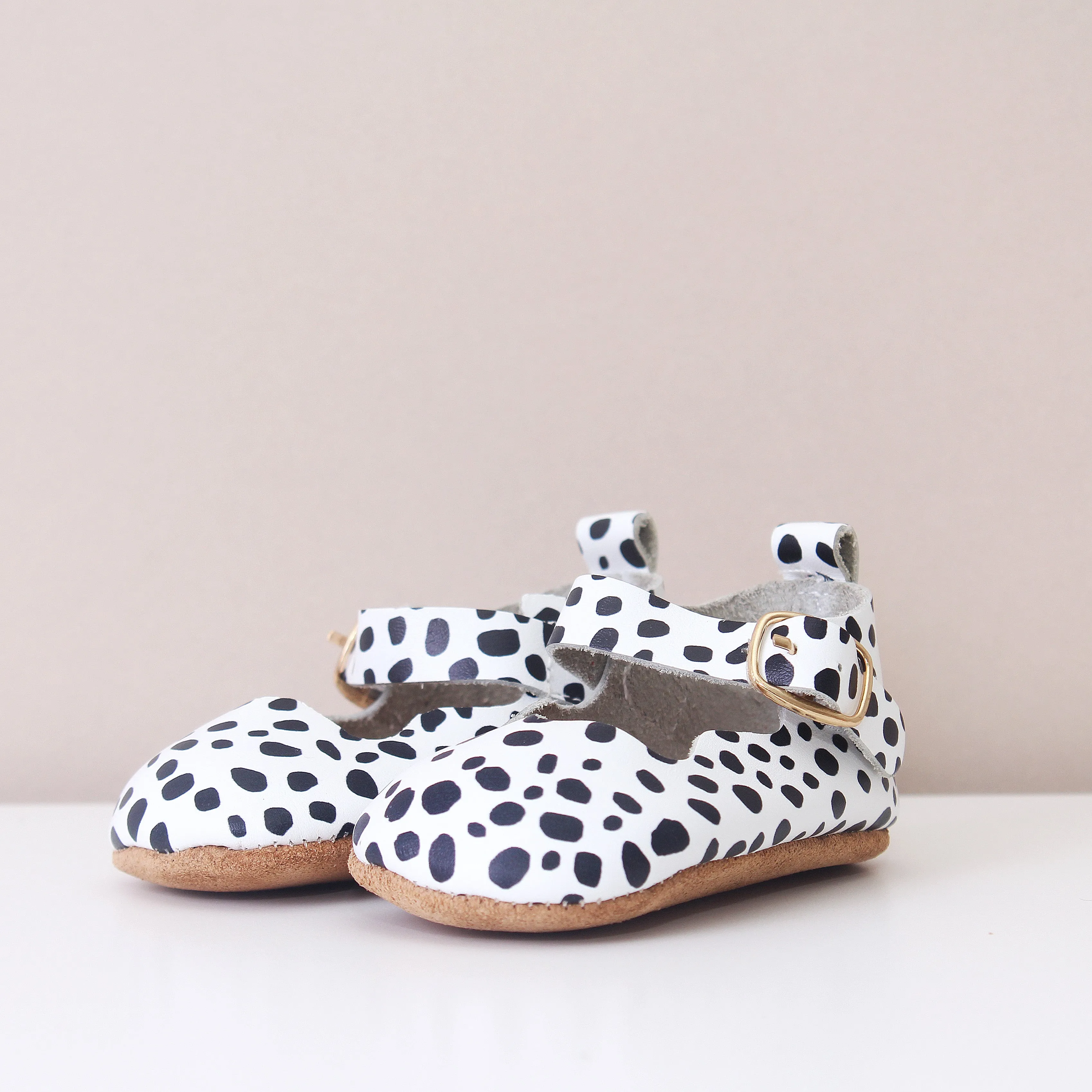 Flora Animal Print Girls Mary Jane Shoes