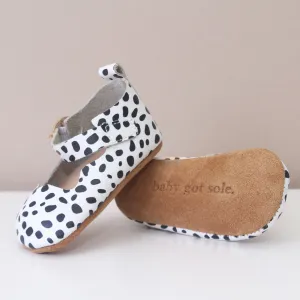 Flora Animal Print Girls Mary Jane Shoes