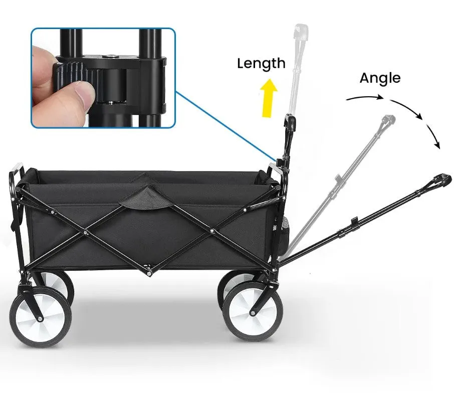 Foldable Pulling Wagons - 100Kg Load-bearing