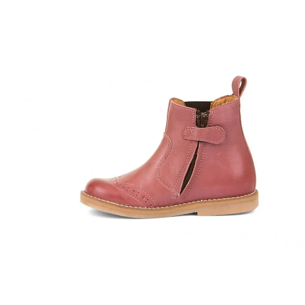 Froddo Dark Pink Chelsea Boots