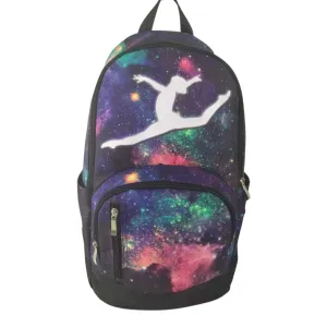 Galaxy  Gymnast Cheer Dance Backpack