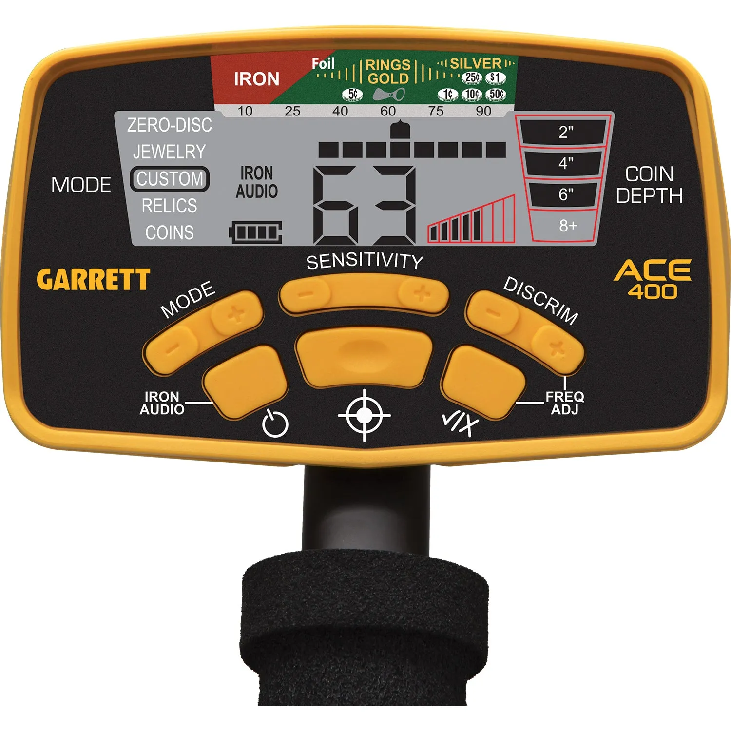 Garrett ACE 400 Metal Detector with ProPointer AT, Digger, Pouch, Scoop and Bag