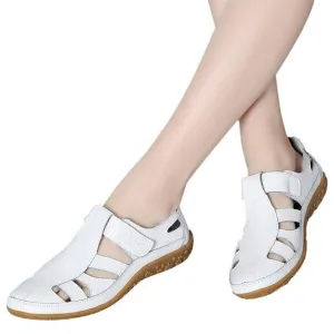 Genuine Leather Handmade Ladies Shoe Leather Sandals