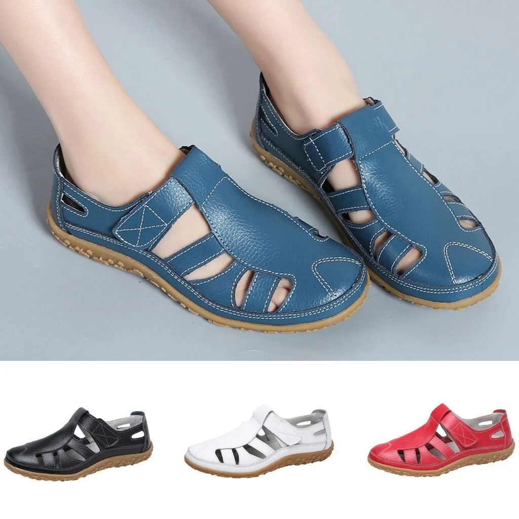 Genuine Leather Handmade Ladies Shoe Leather Sandals